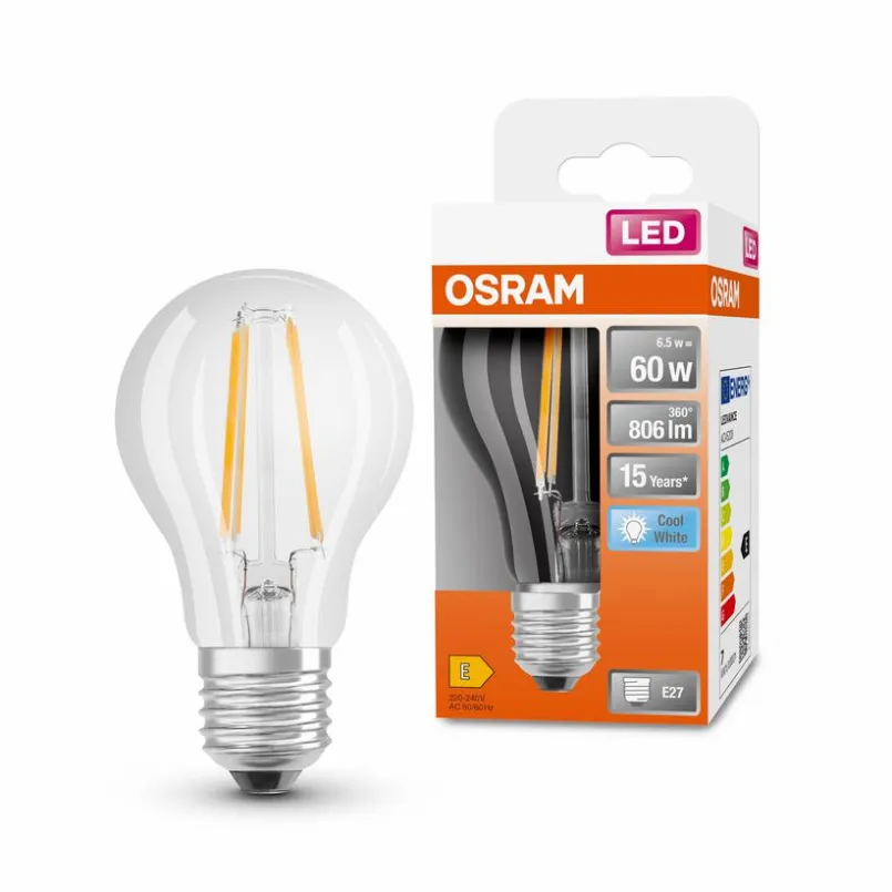 LED-Birne E27/6,5 Watt/Energie E<Osram Best