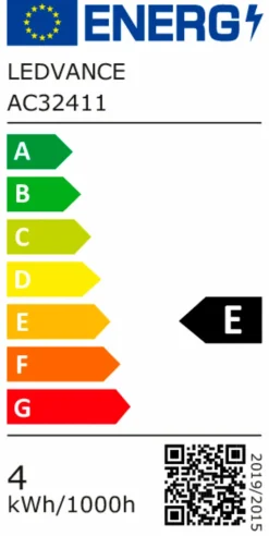 Osram E27-LED-Birne E27/4 Watt/Energie E Weiß