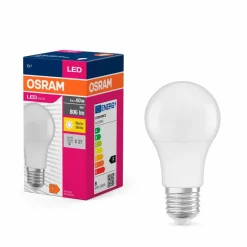 Osram E27-LED-Birne E27/8 Watt/Energie F Weiß