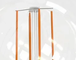 MÜLLER-LICHT E27-LED-Birne LED-Globe Transparent