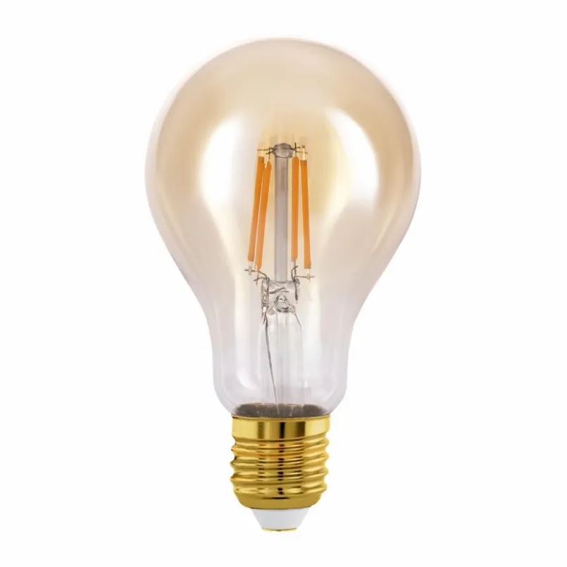 EGLO E27-LED-Birnenform E27/4 Watt/Energie F Braun