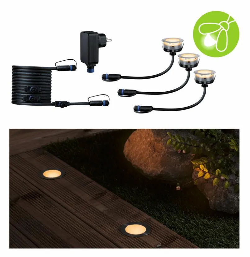 LED-Bodeneinbauleuchte Plug&Shine<Paulmann Clearance