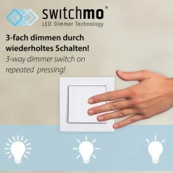 LED-Deckenleuchte Gerda Ritus<JUST LIGHT. Hot