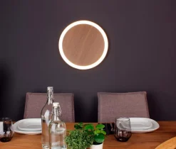 Deckenleuchten|Eco-Light LED-Deckenleuchte Moon Braun