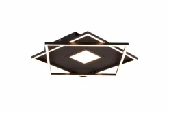 Deckenleuchten|Reality Leuchten LED-Deckenleuchte Alara Schwarz