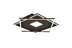Deckenleuchten|Reality Leuchten LED-Deckenleuchte Alara Schwarz