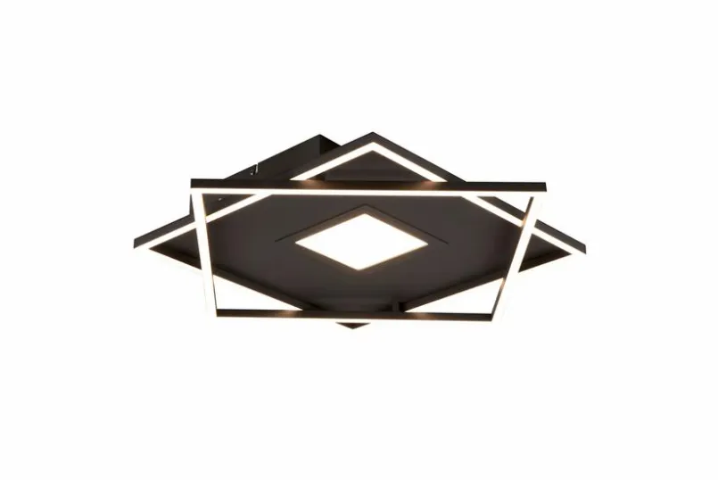 Deckenleuchten|Reality Leuchten LED-Deckenleuchte Alara Schwarz