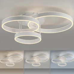 Deckenleuchten|JUST LIGHT. LED-Deckenleuchte Anelli Weiß