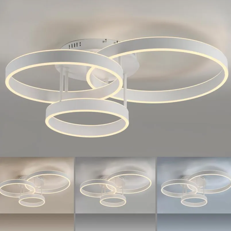 Deckenleuchten|JUST LIGHT. LED-Deckenleuchte Anelli Weiß