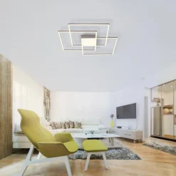 Deckenleuchten|JUST LIGHT. LED-Deckenleuchte Asmin Silber