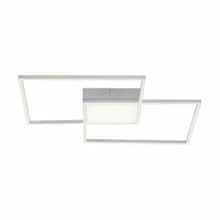 JUST LIGHT. Deckenleuchten-LED-Deckenleuchte Asmin Silber