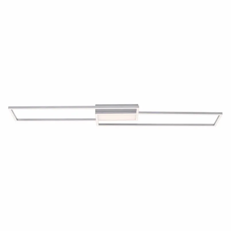 JUST LIGHT. Deckenleuchten-LED-Deckenleuchte Asmin Silber