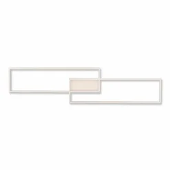 JUST LIGHT. Deckenleuchten-LED-Deckenleuchte Asmin Silber