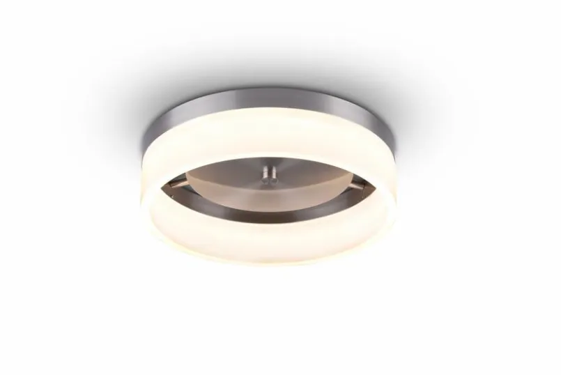 Deckenleuchten|Reality Leuchten LED-Deckenleuchte Asta Nickel matt