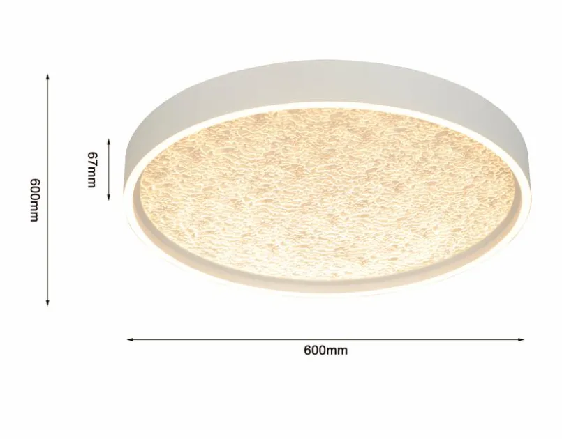 LED-Deckenleuchte Bormes<GeeTi Discount