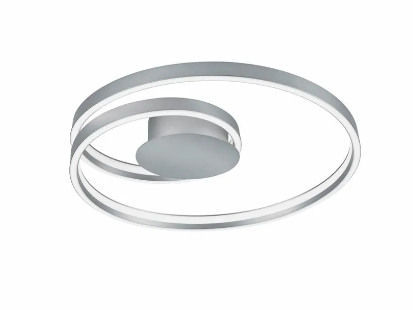 Cinque Deckenleuchten-LED-Deckenleuchte Ciola Nickel matt