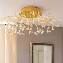 LED-Deckenleuchte Crystal<Hell New