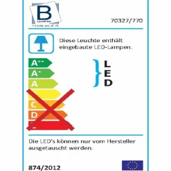 LED-Deckenleuchte Crystal<Hell New