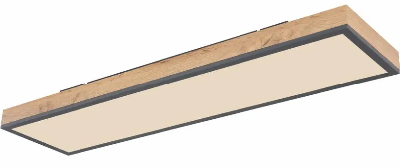 Deckenleuchten|Globo LED-Deckenleuchte Doro Braun