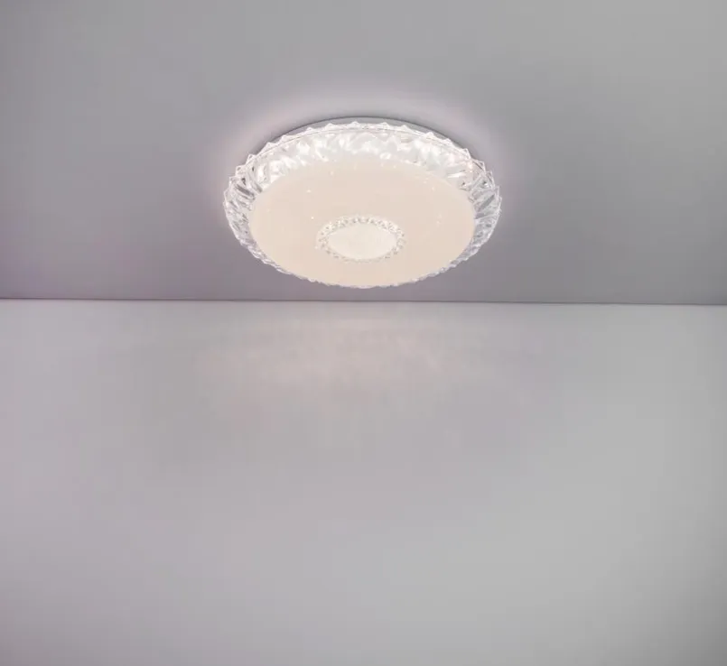 Deckenleuchten|Deckenleuchten|Globo LED-Deckenleuchte Eddie Weiß