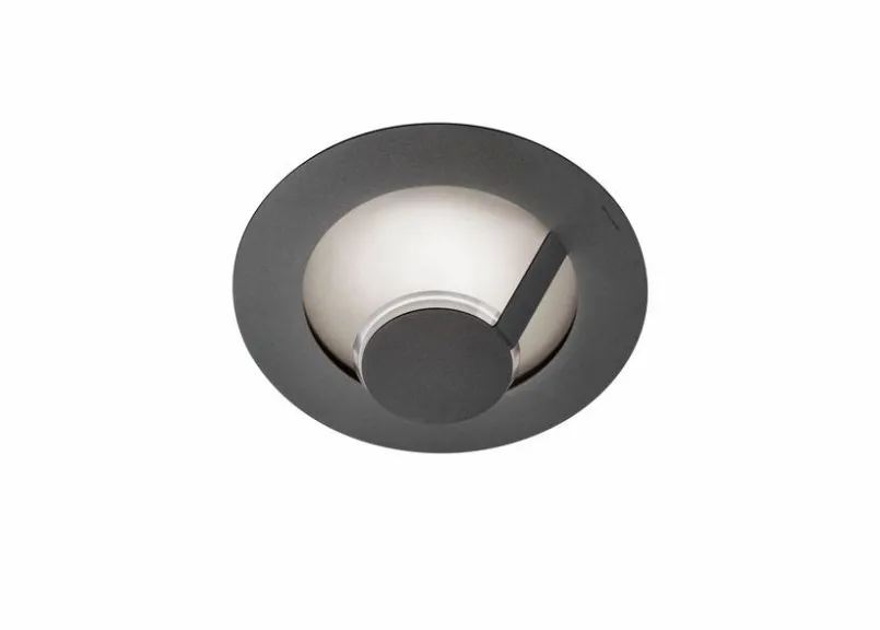 GROSSMANN Deckenleuchten-LED-Deckenleuchte Flat Grau