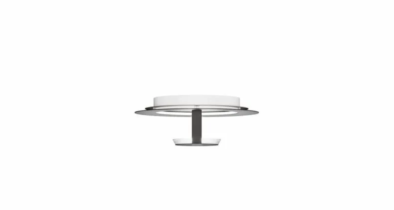 GROSSMANN Deckenleuchten-LED-Deckenleuchte Flat Grau