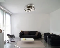 LED-Deckenleuchte Herwig<Globo