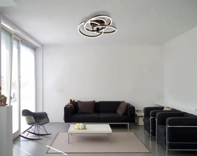LED-Deckenleuchte Herwig<Globo