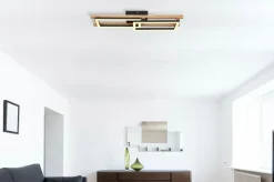 Globo Deckenleuchten-LED-Deckenleuchte Illa Braun