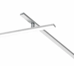 Deckenleuchten|Trio LED-Deckenleuchte Indira Nickel matt