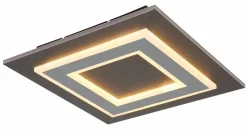 Deckenleuchten|Globo LED-Deckenleuchte Jayden Grau