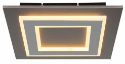 Deckenleuchten|Globo LED-Deckenleuchte Jayden Grau