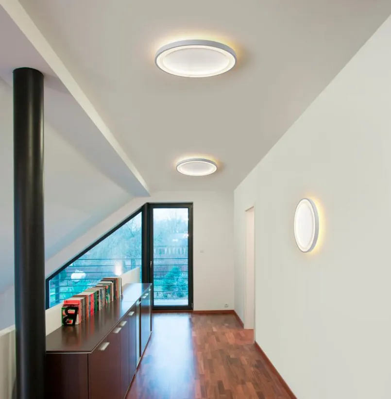 Escale Deckenleuchten-LED-Deckenleuchte Loud Silber