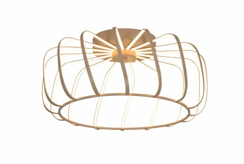 GeeTi Deckenleuchten-LED-Deckenleuchte Lucca Beige
