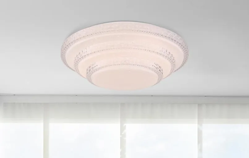 Globo Deckenleuchten-LED-Deckenleuchte Magnifique Weiß