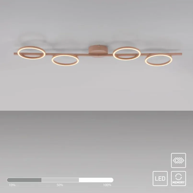 SCHÖNER WOHNEN-Kollektion Deckenleuchten-LED-Deckenleuchte Mini Ritus Sand