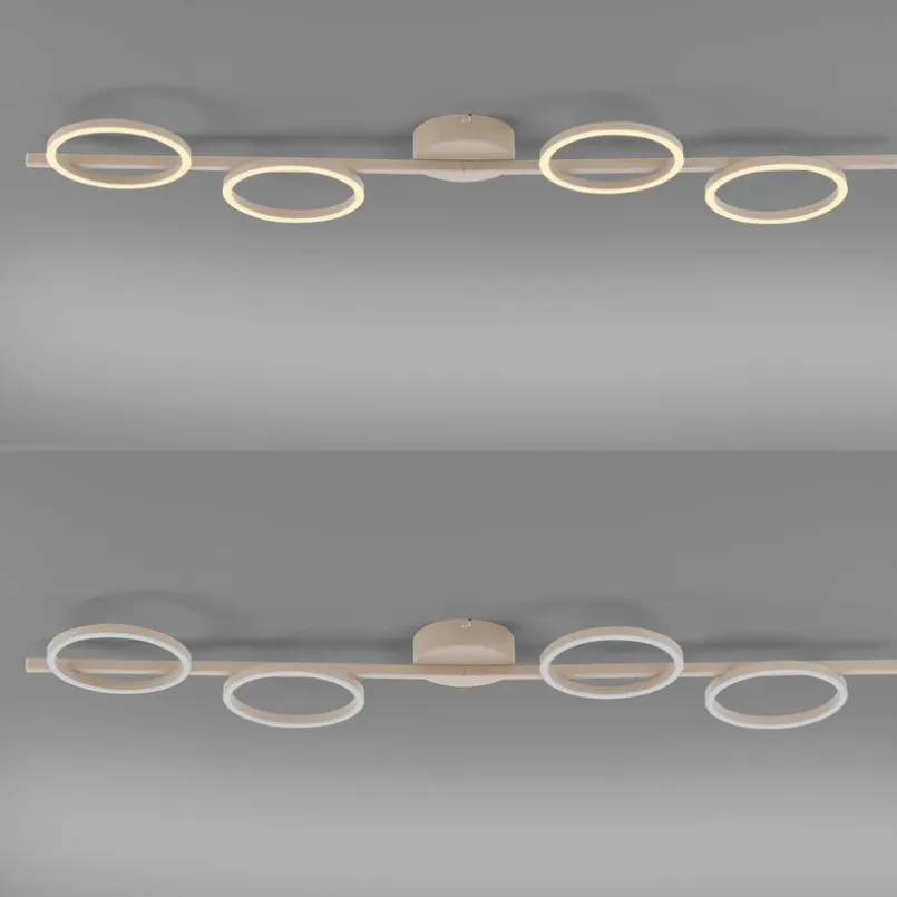 SCHÖNER WOHNEN-Kollektion Deckenleuchten-LED-Deckenleuchte Mini Ritus Sand