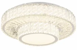 Deckenleuchten|Globo LED-Deckenleuchte Mucky Silber