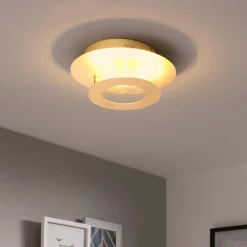 Deckenleuchten|Paul Neuhaus LED-Deckenleuchte Nevis Gold