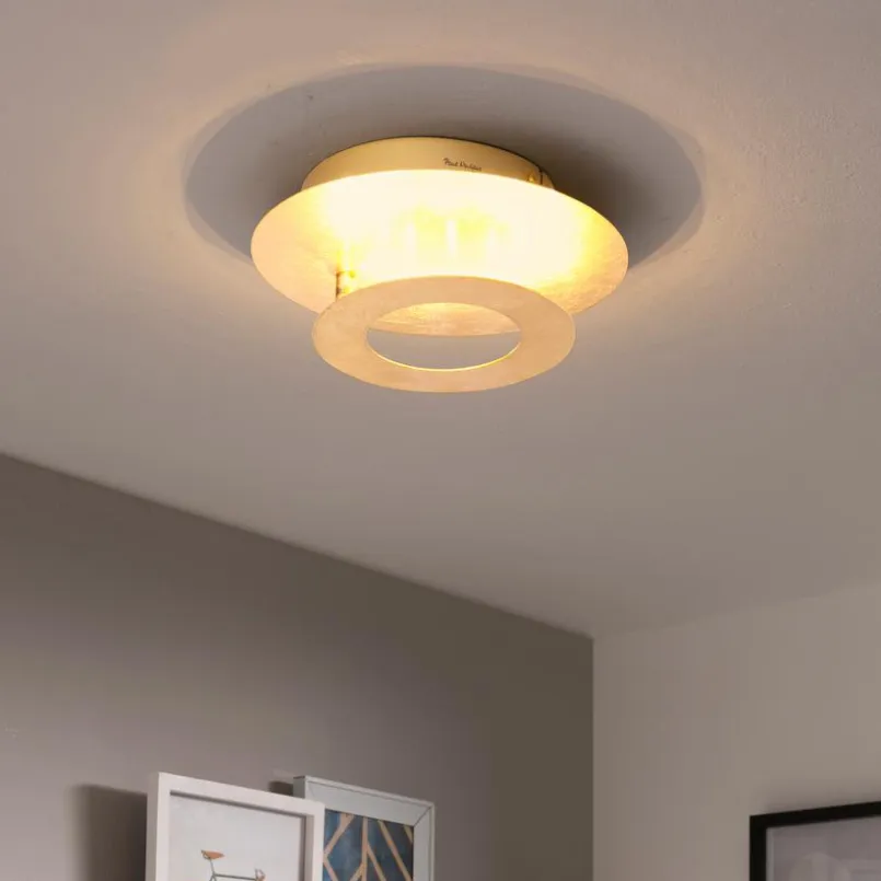 Deckenleuchten|Paul Neuhaus LED-Deckenleuchte Nevis Gold