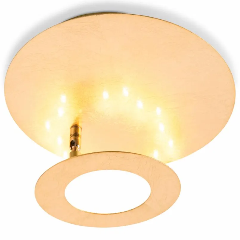Deckenleuchten|Paul Neuhaus LED-Deckenleuchte Nevis Gold