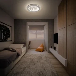 Deckenleuchten|LEDVANCE LED-Deckenleuchte Orbis Spiral Oval Weiß