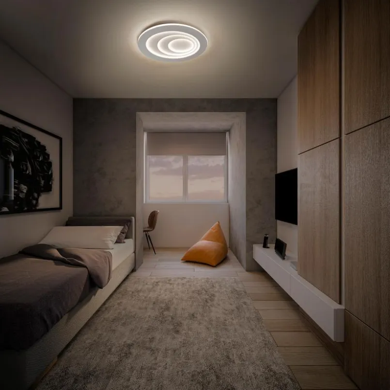 Deckenleuchten|LEDVANCE LED-Deckenleuchte Orbis Spiral Oval Weiß