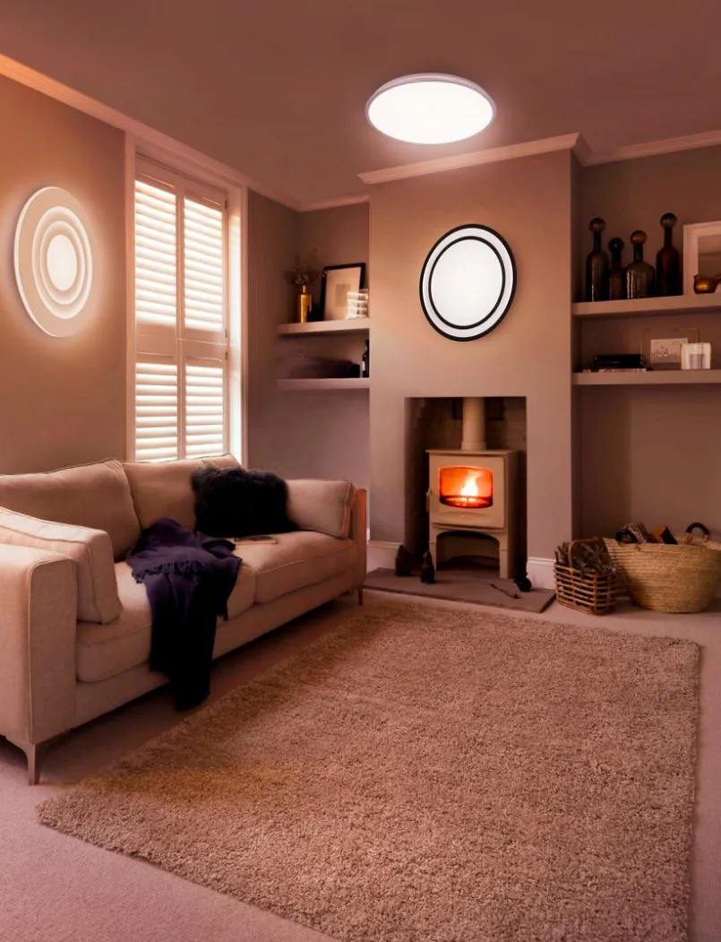 Deckenleuchten|LEDVANCE LED-Deckenleuchte Orbis Spiral Oval Weiß