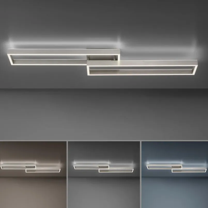 Paul Neuhaus Deckenleuchten-LED-Deckenleuchte Paan Silber