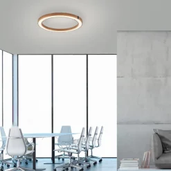 Deckenleuchten|Neuhaus PURE LED-Deckenleuchte Pure Lines Eiche