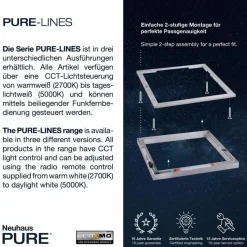 LED-Deckenleuchte PURE-LINES<Neuhaus PURE Sale