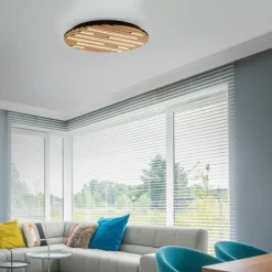 Q SMART HOME LIGHTS Deckenleuchten-LED-Deckenleuchte Q-Akustik Weiß