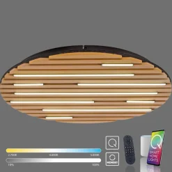 Q SMART HOME LIGHTS Deckenleuchten-LED-Deckenleuchte Q-Akustik Weiß