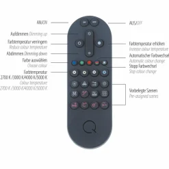Q SMART HOME LIGHTS Deckenleuchten-LED-Deckenleuchte Q-Akustik Weiß